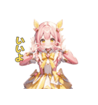 きらめきアイドルちゃん（個別スタンプ：15）