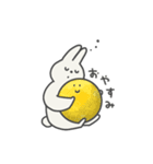 ゆるい、うさたろう。3（個別スタンプ：6）