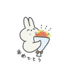 ゆるい、うさたろう。3（個別スタンプ：28）