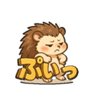 ビビりハリネズミ＊ピリ日常スタンプ2（個別スタンプ：30）