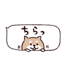 ◯ SHIBAINUさん◯省スペース（個別スタンプ：1）