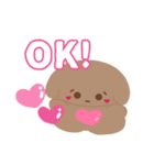 毎日つかえる♡heart bon bon（個別スタンプ：3）
