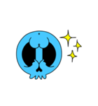 【動く♪】064-2 まばたきガイコツスタンプ（個別スタンプ：18）