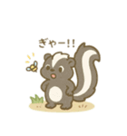 可愛い動物達の山登り 日本語（個別スタンプ：20）