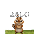 動く北のシマリス・毎日送りやすい！（個別スタンプ：4）