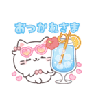 夏もかわいい全開♡ミルキちゃん（個別スタンプ：6）