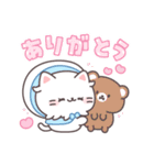 夏もかわいい全開♡ミルキちゃん（個別スタンプ：11）
