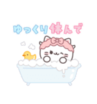 夏もかわいい全開♡ミルキちゃん（個別スタンプ：36）