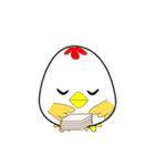 nobobi アニメ ニワトリのピペ（個別スタンプ：22）