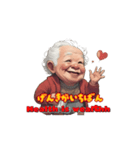 元気おばあじー（個別スタンプ：2）
