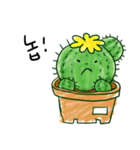 ちびサボテン(KOR)（個別スタンプ：6）
