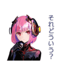 ロボ娘の感情学習スタンプ（個別スタンプ：19）