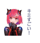 ロボ娘の感情学習スタンプ（個別スタンプ：25）