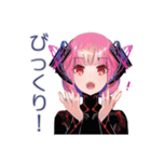 ロボ娘の感情学習スタンプ（個別スタンプ：35）