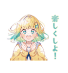 旅行計画チェック★使いやすい女の子（個別スタンプ：29）