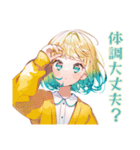 旅行計画チェック★使いやすい女の子（個別スタンプ：30）