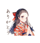 大正女学生の純文学な日々★（個別スタンプ：3）