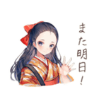 大正女学生の純文学な日々★（個別スタンプ：7）