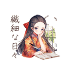 大正女学生の純文学な日々★（個別スタンプ：22）