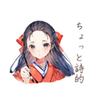 大正女学生の純文学な日々★（個別スタンプ：25）
