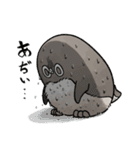 【夏】虚無かわいいアデリーペンギン（個別スタンプ：7）