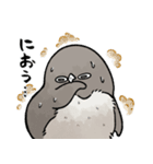 【夏】虚無かわいいアデリーペンギン（個別スタンプ：8）