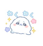 うるうる雲あざらし（個別スタンプ：21）