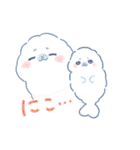 うるうる雲あざらし（個別スタンプ：34）