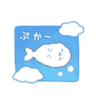 うるうる雲あざらし（個別スタンプ：40）