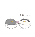 へんてこなべびペンギンの双子（個別スタンプ：36）