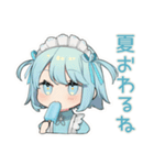 ちび天使界隈ちゃん♡夏休み最終日（個別スタンプ：1）
