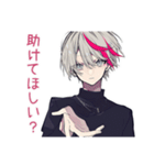 心配アピール★メンヘラ男子（個別スタンプ：21）