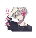 心配アピール★メンヘラ男子（個別スタンプ：37）