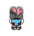 推しに恋するうさぎちゃん。（個別スタンプ：4）