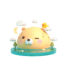 Floatiは頑張りたくなくて、ただ漂いたい（個別スタンプ：15）