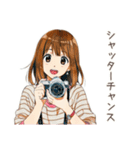 写真好きなふつうの女の子♡（個別スタンプ：6）