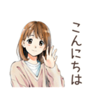 写真好きなふつうの女の子♡（個別スタンプ：7）