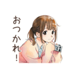 写真好きなふつうの女の子♡（個別スタンプ：12）