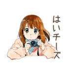 写真好きなふつうの女の子♡（個別スタンプ：15）