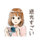 写真好きなふつうの女の子♡（個別スタンプ：25）