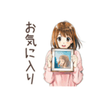 写真好きなふつうの女の子♡（個別スタンプ：37）