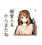 写真好きなふつうの女の子♡（個別スタンプ：38）
