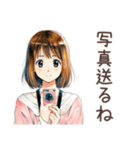 写真好きなふつうの女の子♡（個別スタンプ：39）