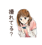 写真好きなふつうの女の子♡（個別スタンプ：40）