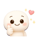 【るるものやさしいじかん♡】夢かわいい（個別スタンプ：4）