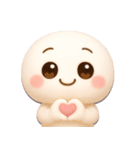 【るるものやさしいじかん♡】夢かわいい（個別スタンプ：25）
