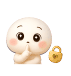 【るるものやさしいじかん♡】夢かわいい（個別スタンプ：32）