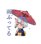 鬼娘の人間界おさんぽ日記（個別スタンプ：26）