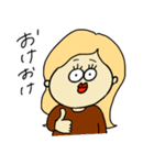 ぷりちぃがーるず（個別スタンプ：18）