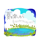 夏スタンプ 01（個別スタンプ：30）